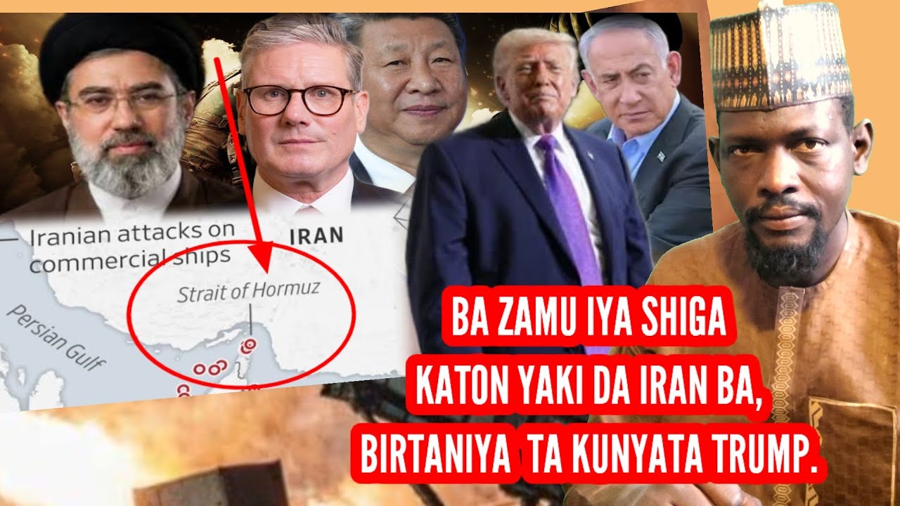 Iran ta sake budewa isra'ila wuta,, birtaniya tace ba zata iya yaki da iran ba bisa tayin amurka. 