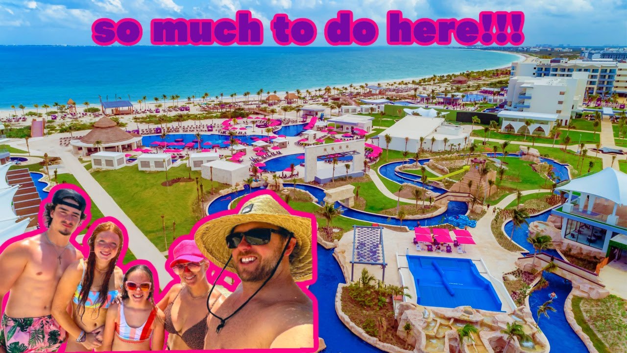Bring your kids HERE! Awesome Family All-Inclusive in Cancun 🇲🇽