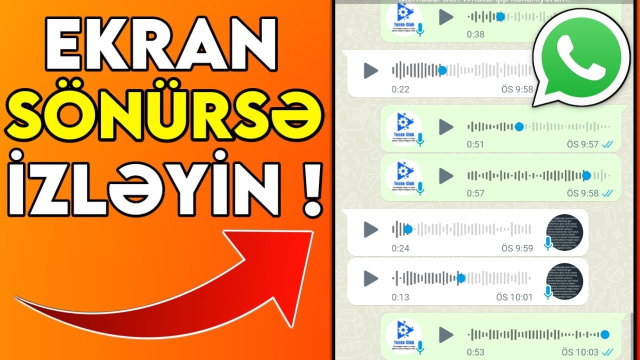 ÇOX SADƏ ✅ WhatsAppda Səsə Qulaq Asarkən Ekran Qaralır Səs Dinlərkən Ekran Sönür