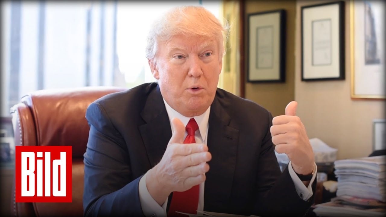 Donald Trump im exklusiven BILD-Interview mit Kai Diekmann - Teaser
