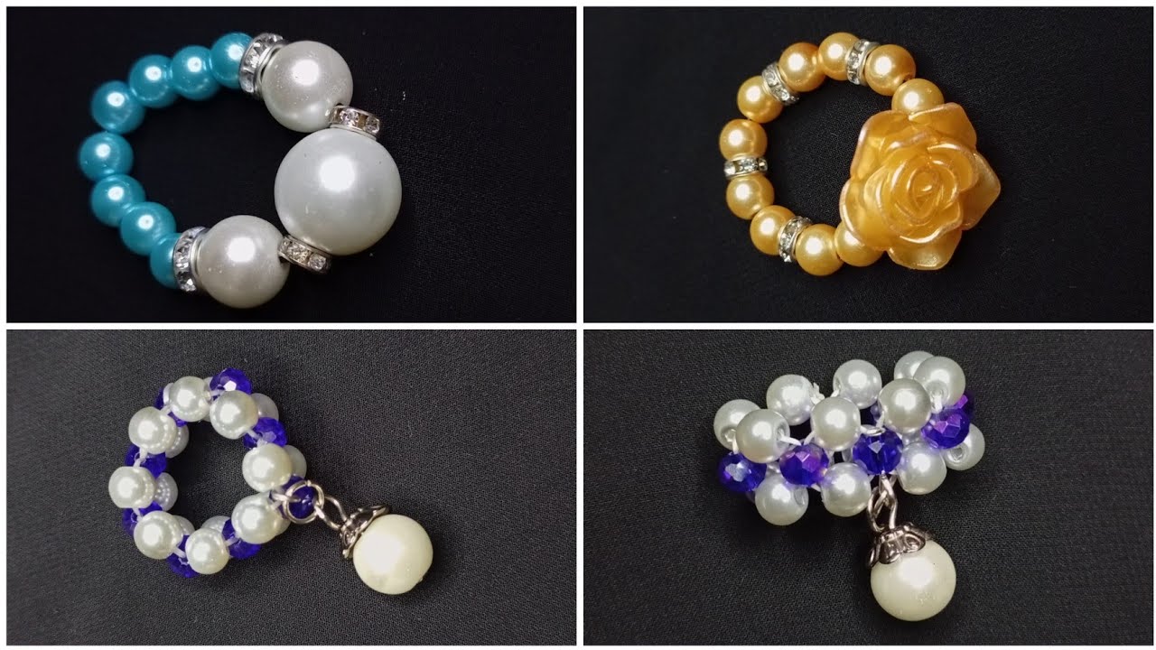 3 CARA MUDAH MEMBUAT RING HIJAB UNTUK PEMULA CEPAT DAN MUDAH|| BEADING TUTORIAL