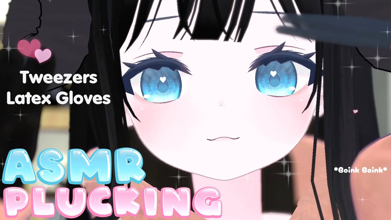 ASMR 💤 Latex Gloves & Tweezers - Plucking Sensations!