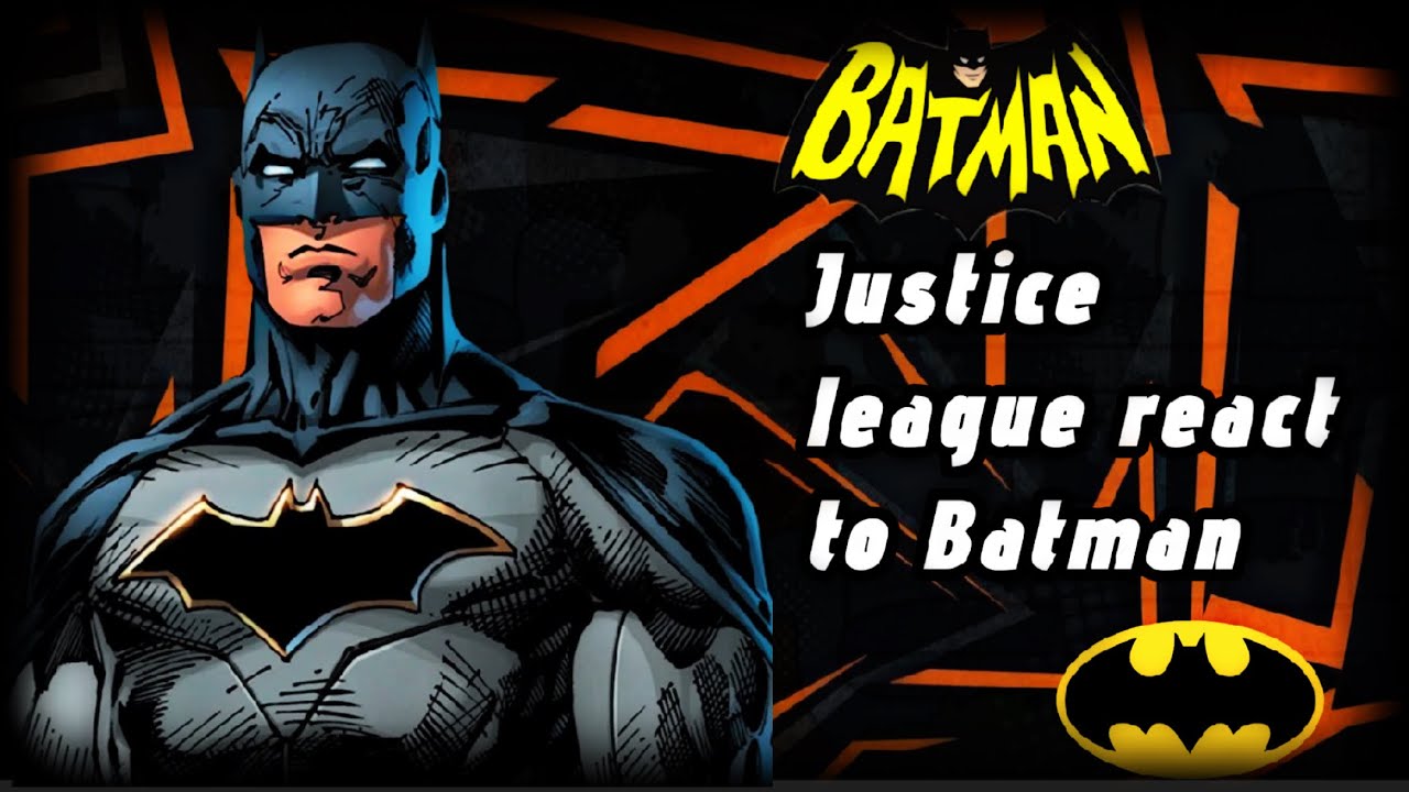 Justice League React to Batman // Gacha React //  Justice League 