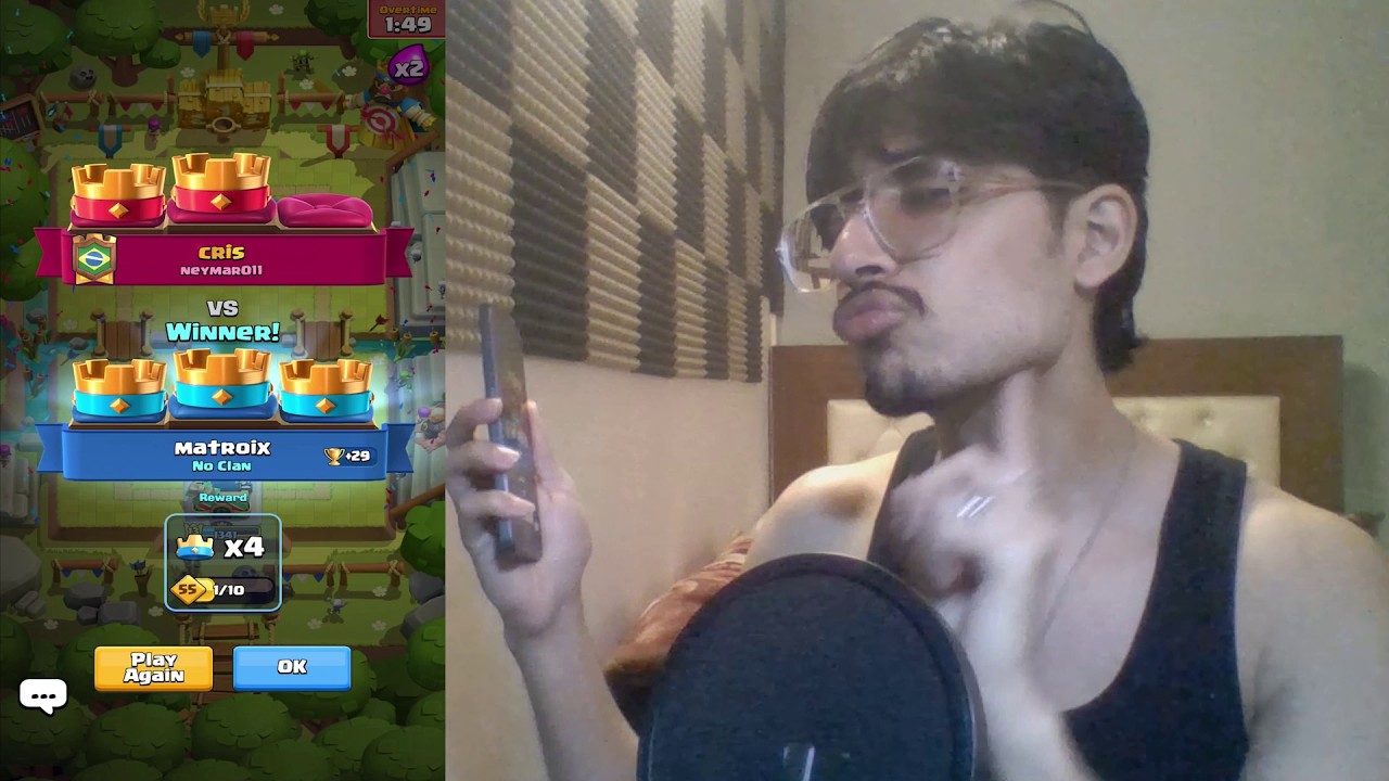 he got beaten by the jawline god (me)