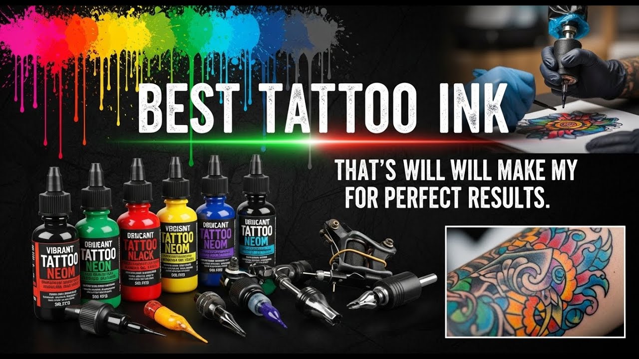 TOP 5 Best Tattoo Ink 2026 | The Secret to Long-Lasting Tattoos?
