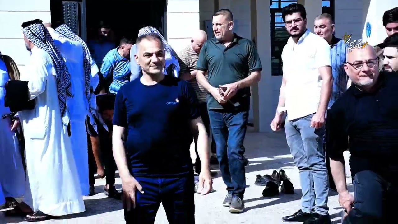 خطوبة الدكتور مصطفى ثامر العلي _شاهد أكبر مشية خطوبه من الناصرية لكربله