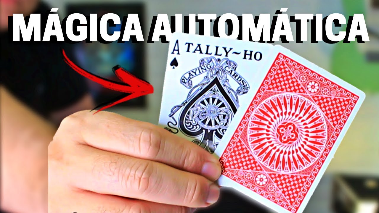 MÁGICA AUTOMÁTICA, SEM PREPARAÇÃO | Como Fazer Mágica com Baralho Fácil