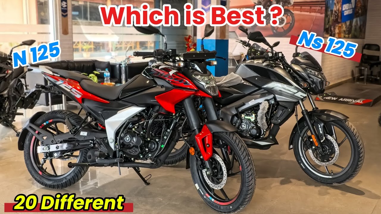 New🔥New Bajaj Ns125 Vs Bajaj N125 - Kun Ramro? | Ns125 vs N125