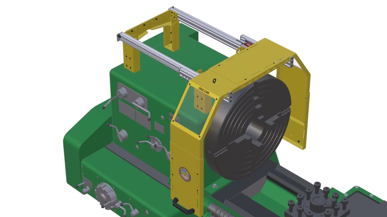 UFIT Sliding Lathe guard double sided