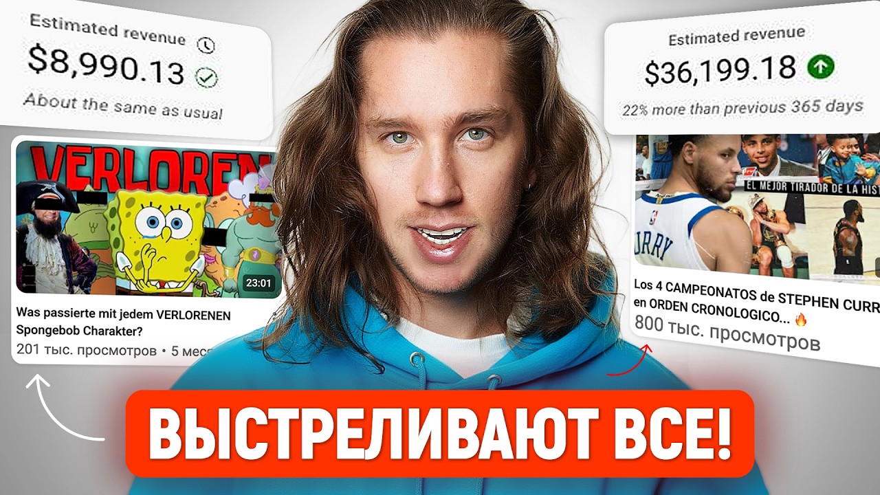 Я НАШЕЛ ДОЛГОСРОЧНЫЕ НИШИ, где... НОЛЬ КОНКУРЕНЦИИ! (ютуб 2026)
