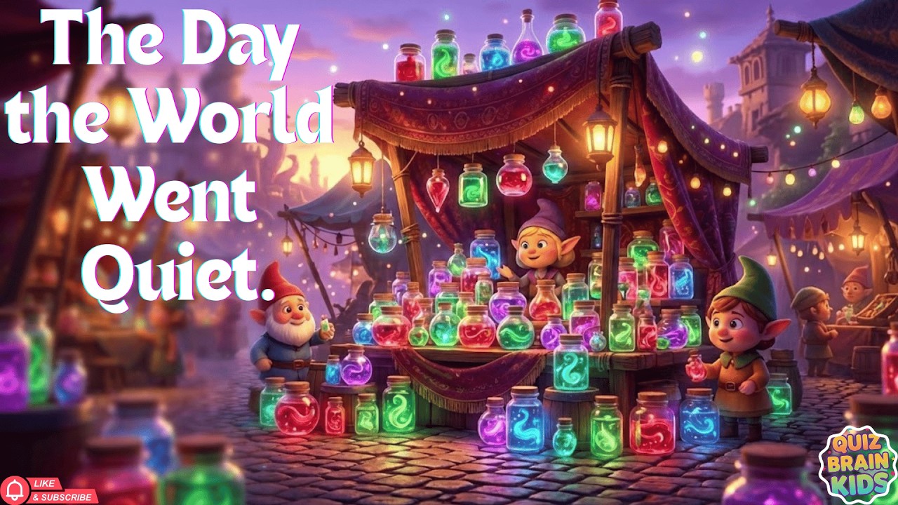 The Day the World Went Quiet A Gentle Daytime Story for Kids About Listening and Calm
