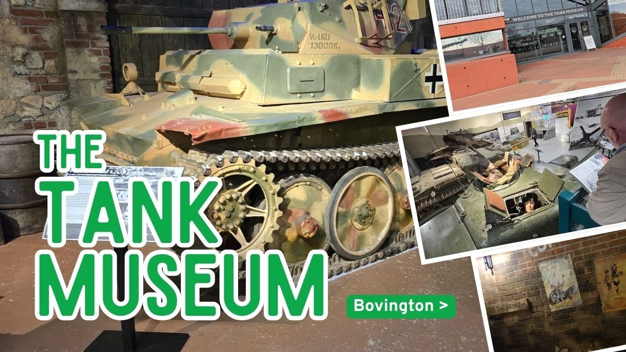 Inside The Tank Museum Bovington | Churchill Tank, British WW2 History & Walkthrough Tour