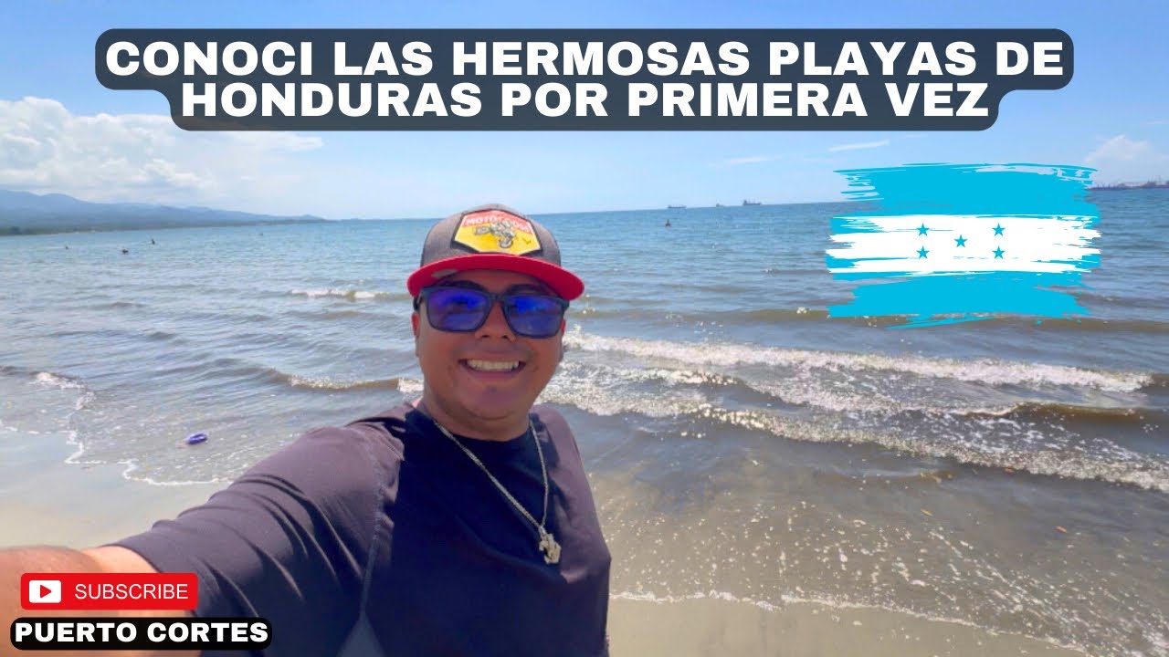 Conocí LAS HERMOSAS PLAYAS DE HONDURAS / Puerto CORTES 😱🇭🇳