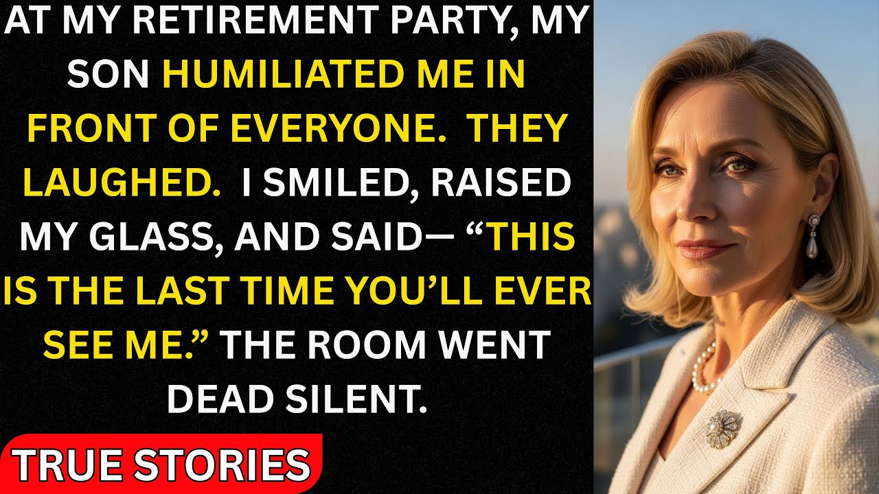 “My Son Humiliated Me in Public—He Had No Idea Who I Really Was”