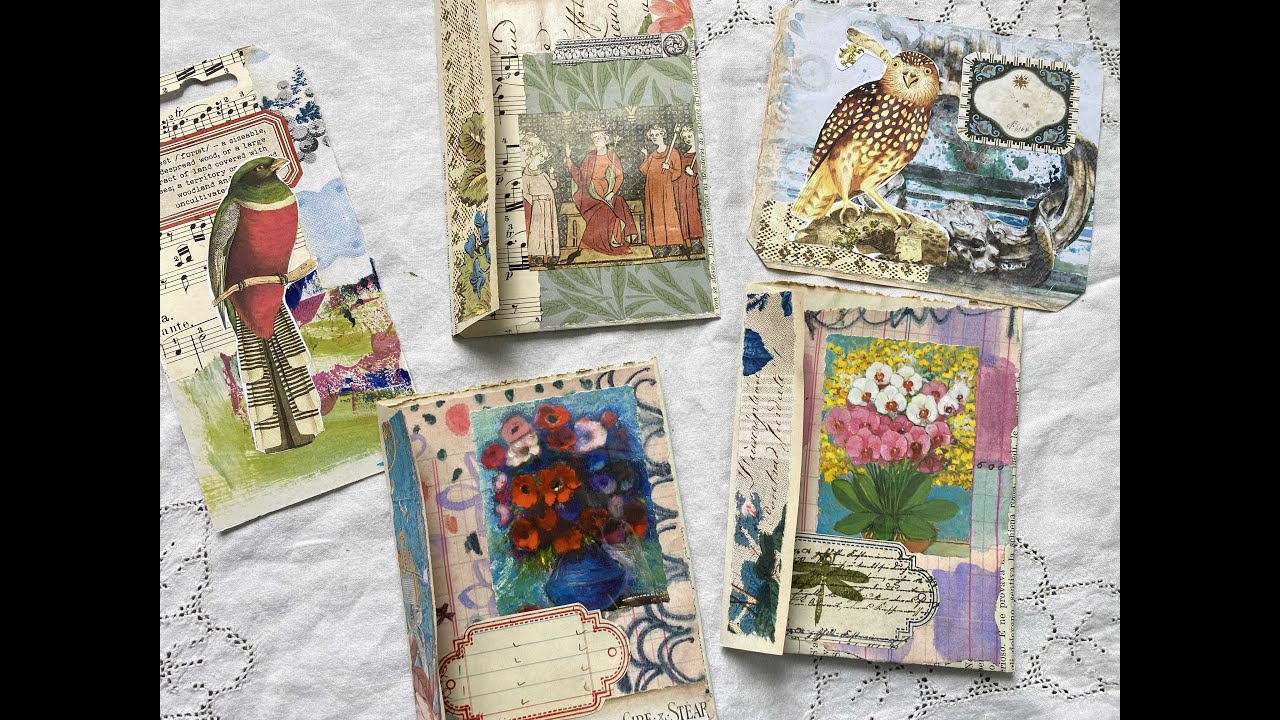 Craft with me | finishing bits and bobs off random crafting