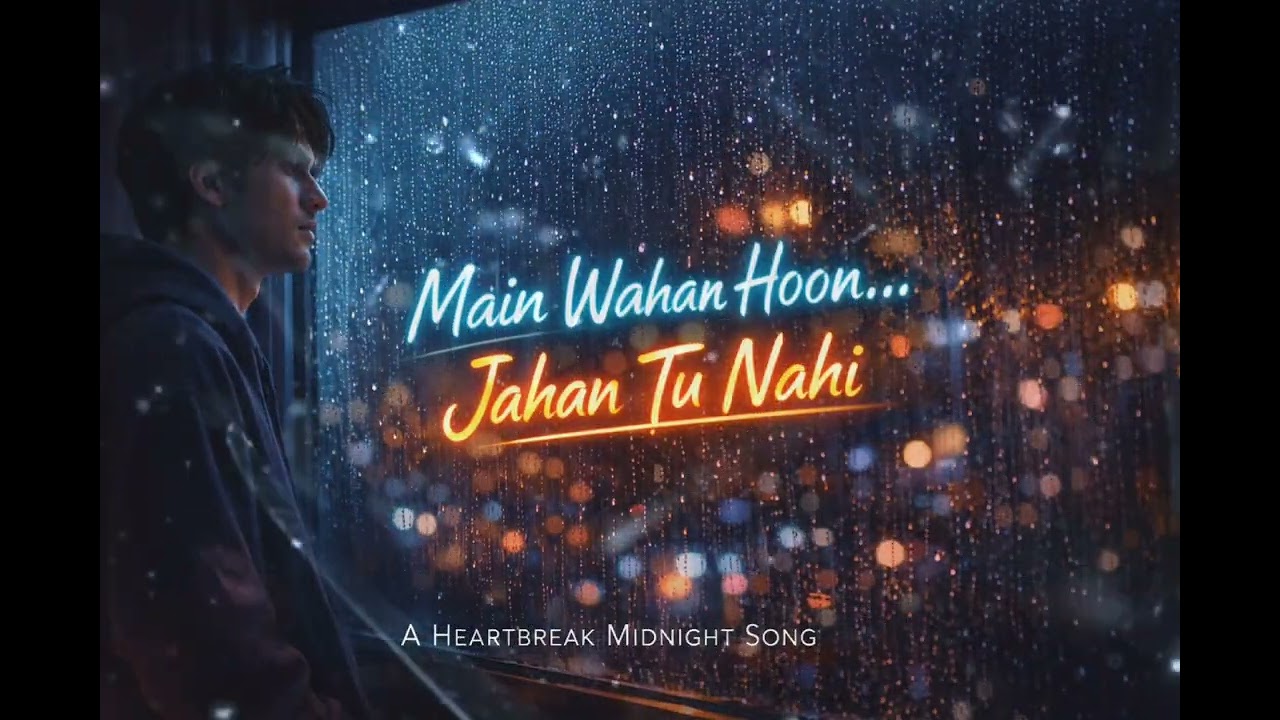 Main Wahan Hoon Jahan Tu Nahi 💔  Bheegi Si Raat | Heartbreak Midnight Song 2026#NewRelease #LoveSong