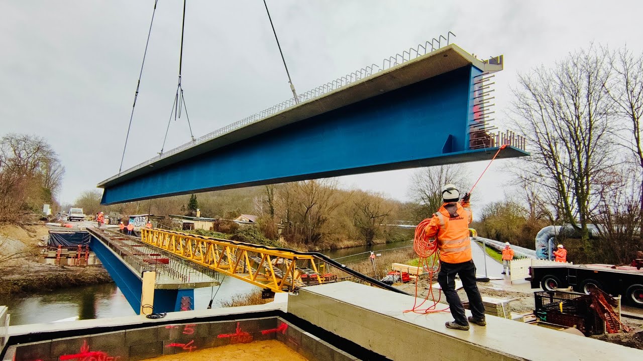 37 Meter, 42 Tonnen – vier VFT-Träger. Gefertigt für ein besonderes DB-Infrastrukturprojekt.