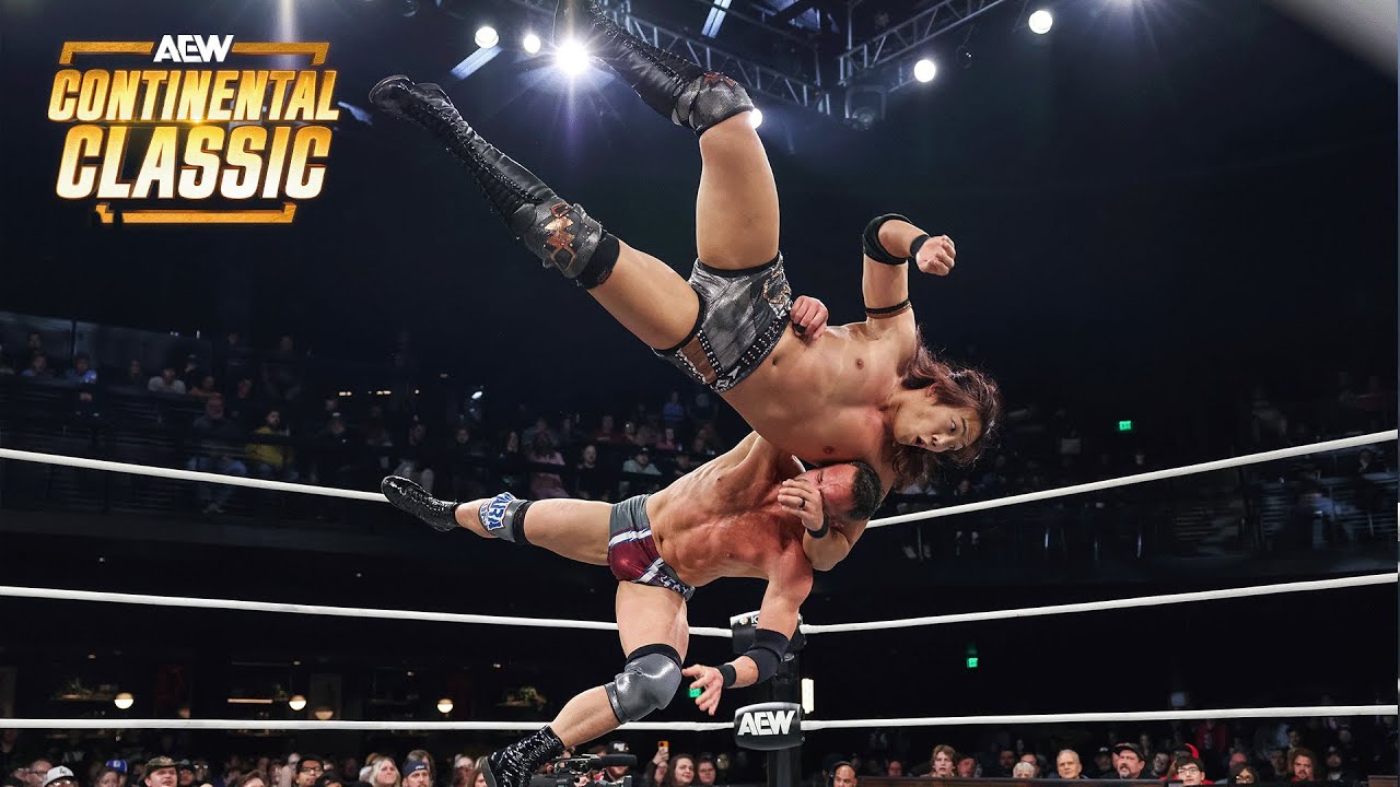 Takeshita and Roderick Strong Battle For 3 Points In Continental Classic | AEW Collision