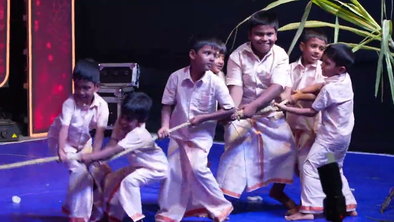 Pongal Dance - ZenX 2025 | ATS Matric School - Mayiladuthurai