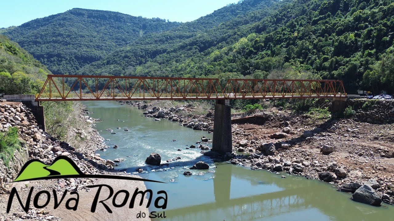 PONTE DE FERRO DE NOVA ROMA DO SUL/RS