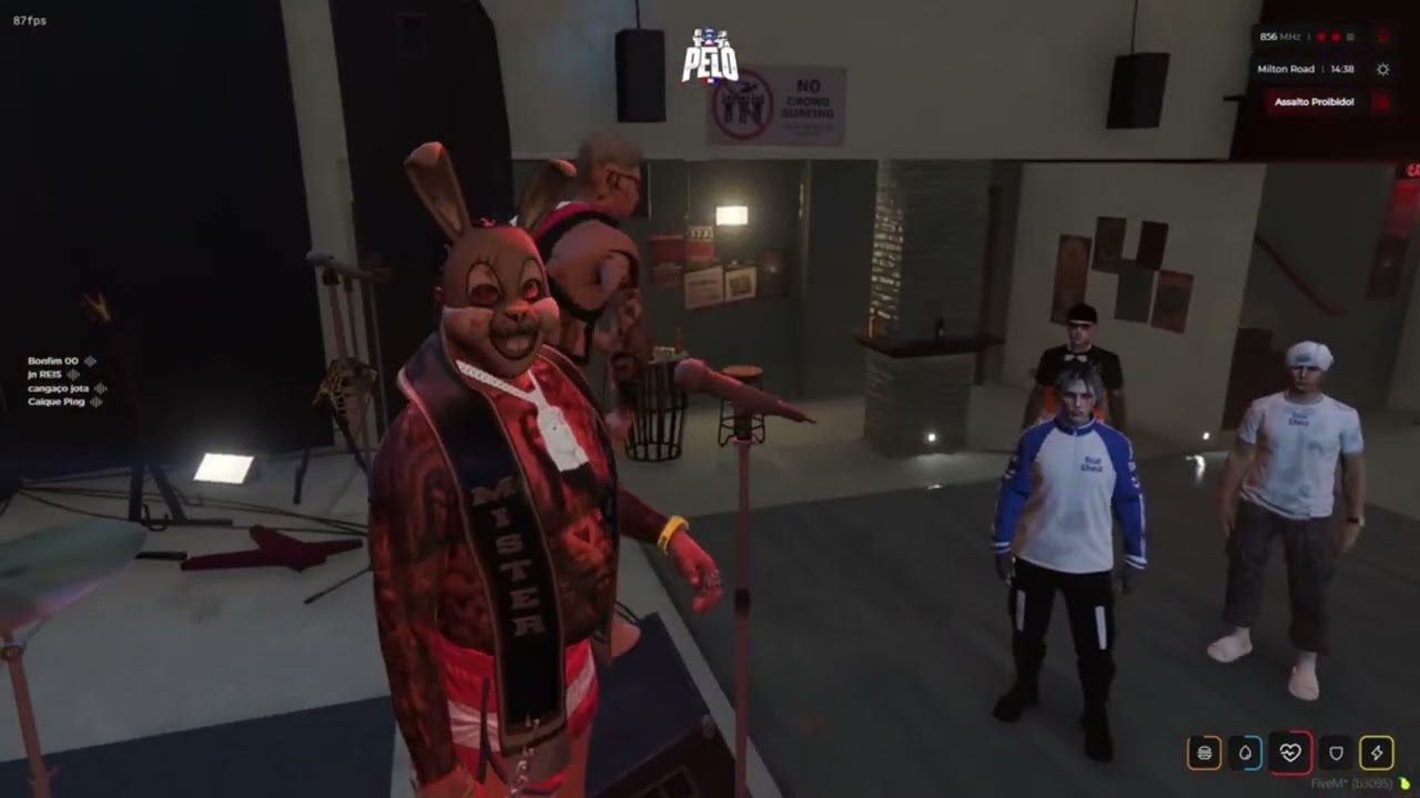Fui conhecer um bar duvidoso #gta #gtarp #fivem #rp #gta6 