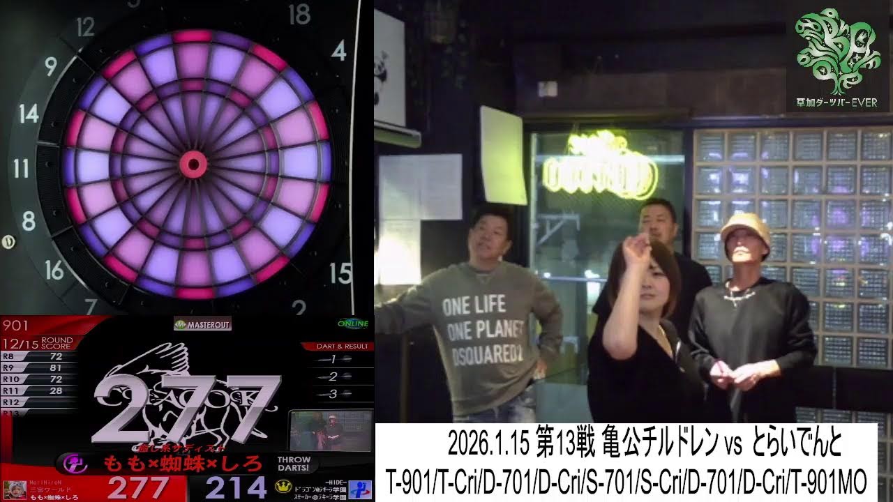 2026.1.15 TNL 第13戦 亀公チルドレン vs  とらいでんと