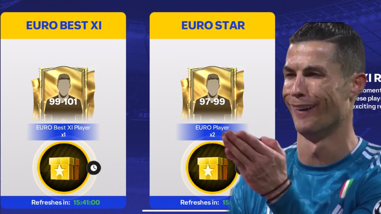 EURO BEST XI is Here! Part 2 🤩 + euro 2024 funny pack opening 