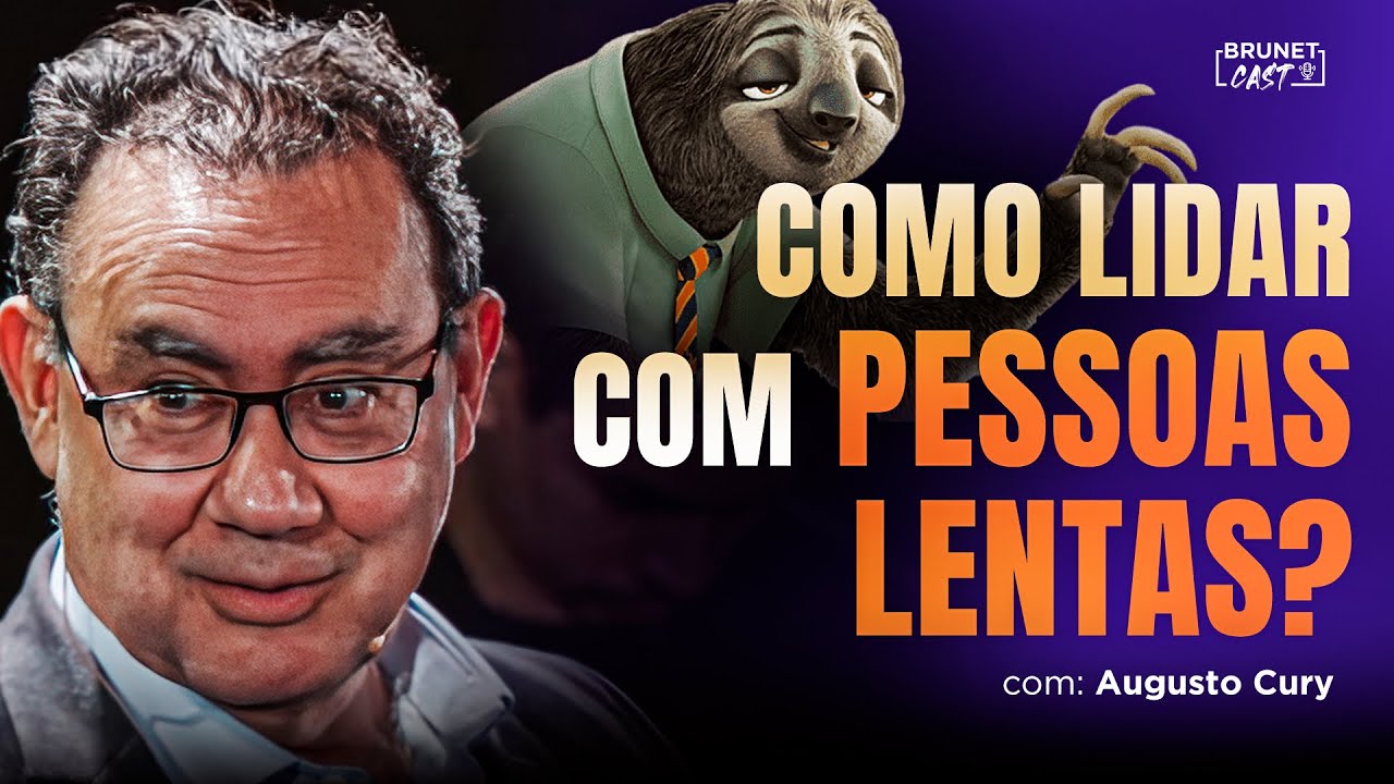 VOCÊ PODE TER O PENSAMENTO ACELERADO E NÃO SABIA | DR. AUGUSTO CURY NO BRUNETCAST