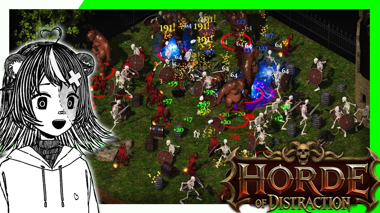 Old Classic RPGs Into Incremental Game!! ( Horde of Distraction )