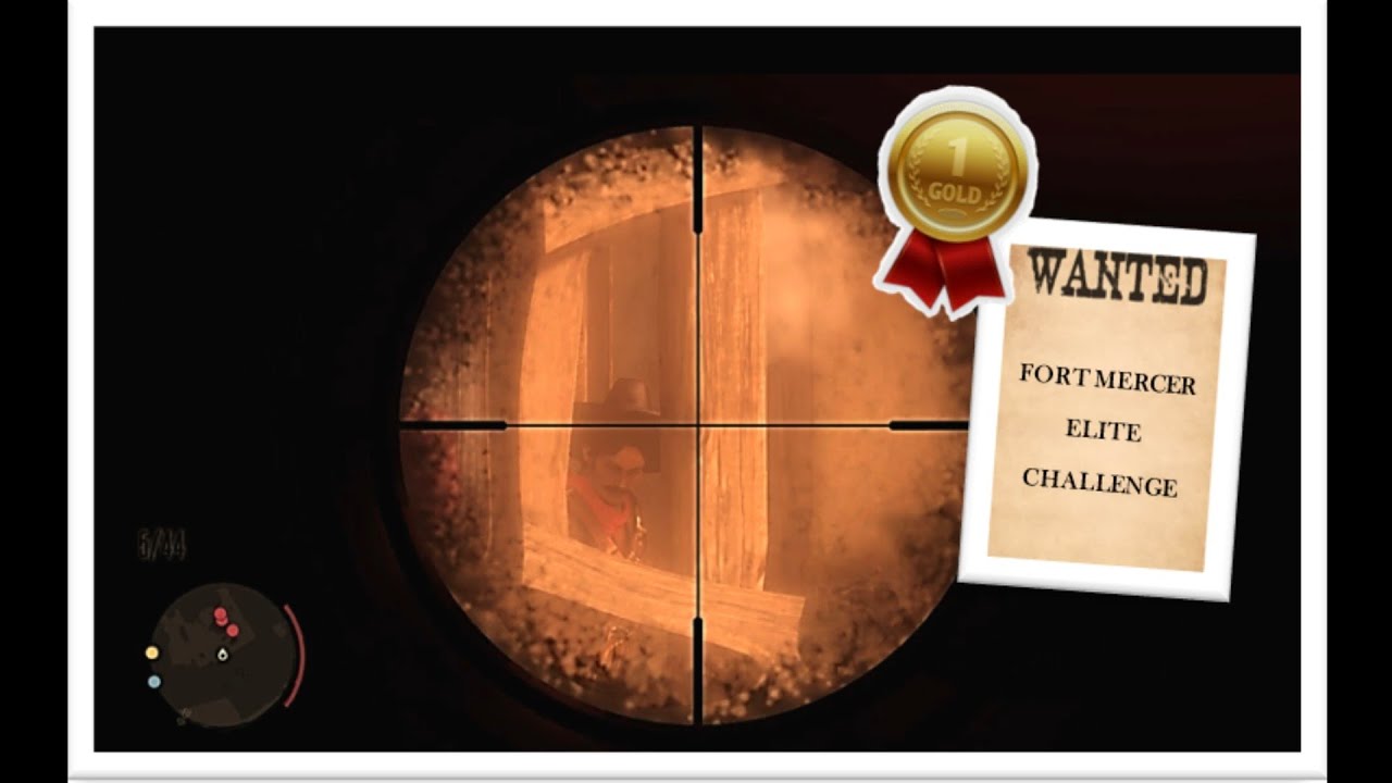 Fort Mercer - Elite challenge / GOLD / Red Dead Redemption / [Nintendo Switch]