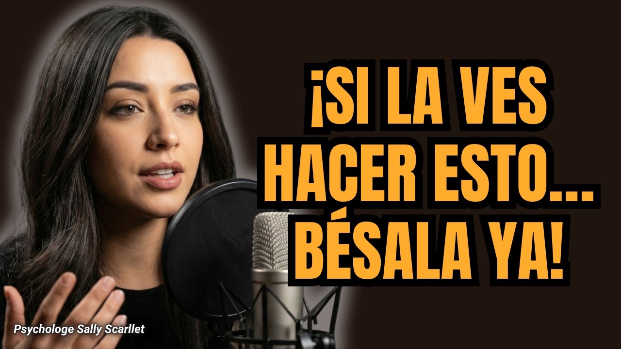 Una mujer nunca va a decir “bésame”... pero su cuerpo lo hará.