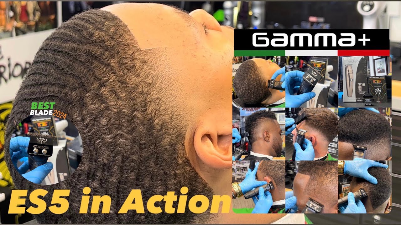 Using The Best Trimmer Blade of 2024 S|C x GAMMA+ ES5 with 