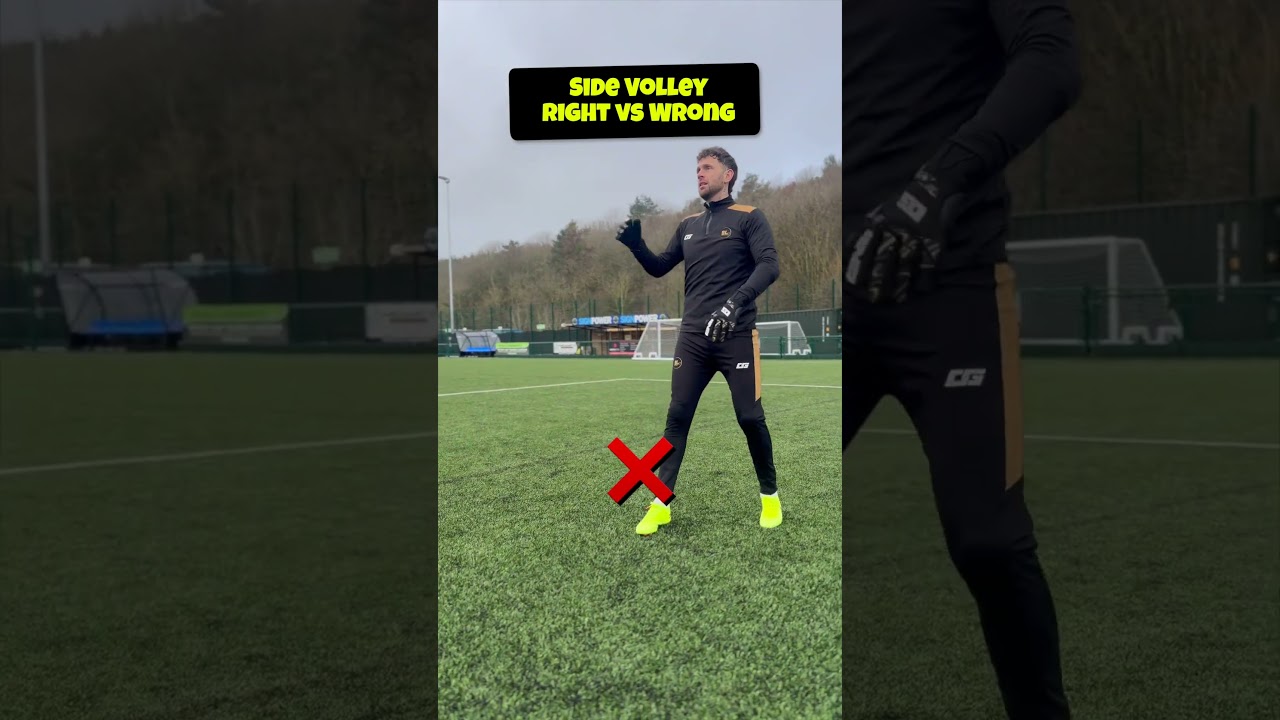 STOP MISS-HITTING THESE! SIDE VOLLEY FIX! 👀⚽