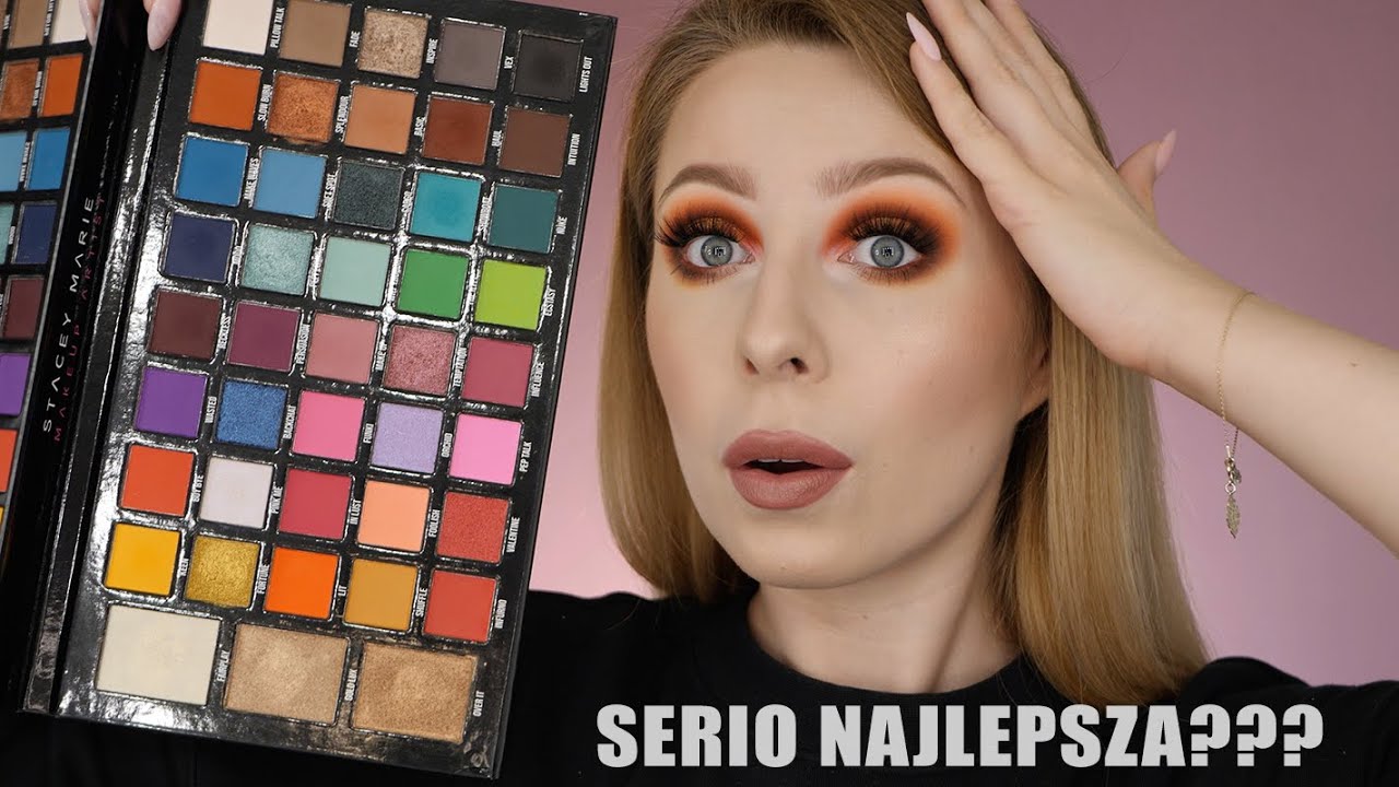 Chat makijaż NAJLEPSZA PALETA NA ŚWIECIE? BPerfect Carnival XL Pro + ROZDANIE