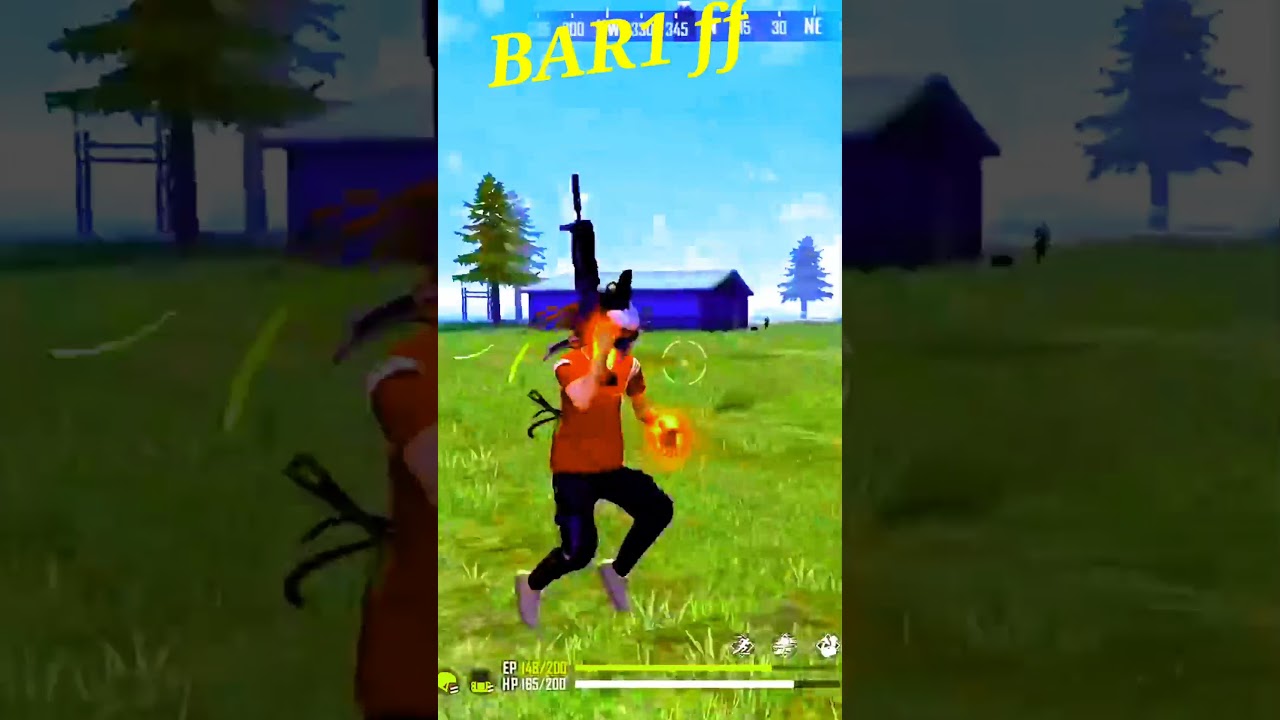 @I am BAR1 😘 Attitude status video 💯 Unstoppable movement 👍#bar1ff #shorts #freefire 👍😀