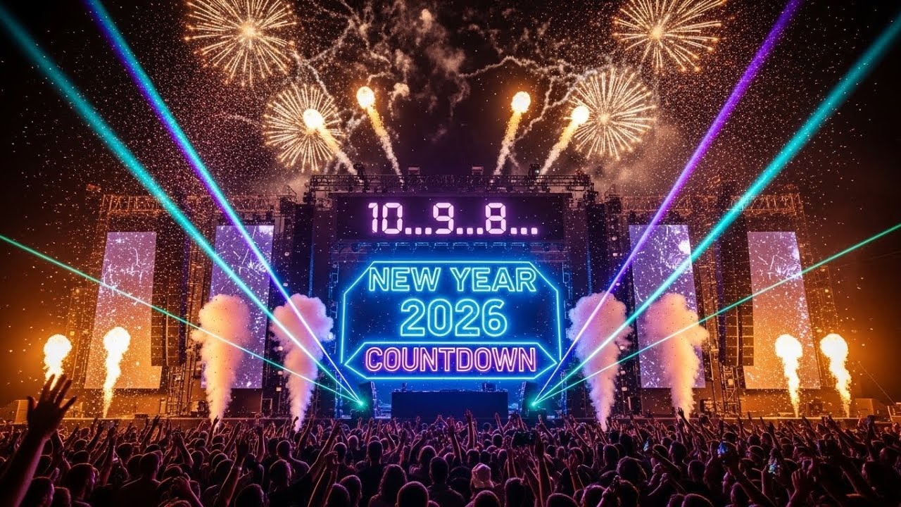 New Year 2026 Countdown - BOOT BASS EDM 2026 💣 Hard Drops • Nonstop Bangers