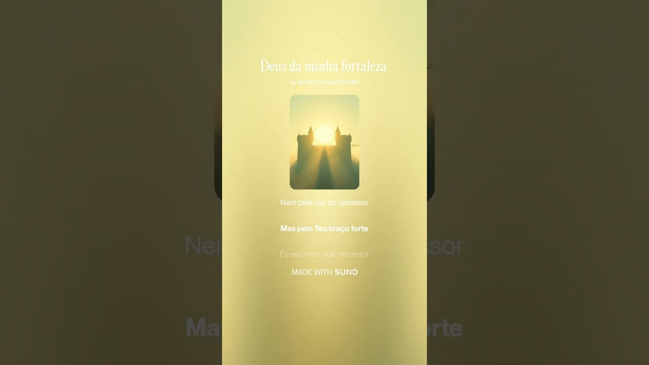 Deus da minha fortaleza