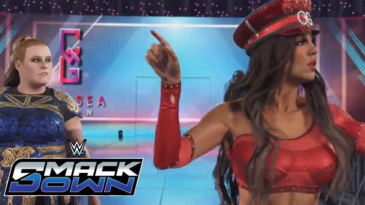 WWE2K25 - SMACKDOWN : TRIPLE TREATH TAG TEAM CHAMPIONSHIP MATCH