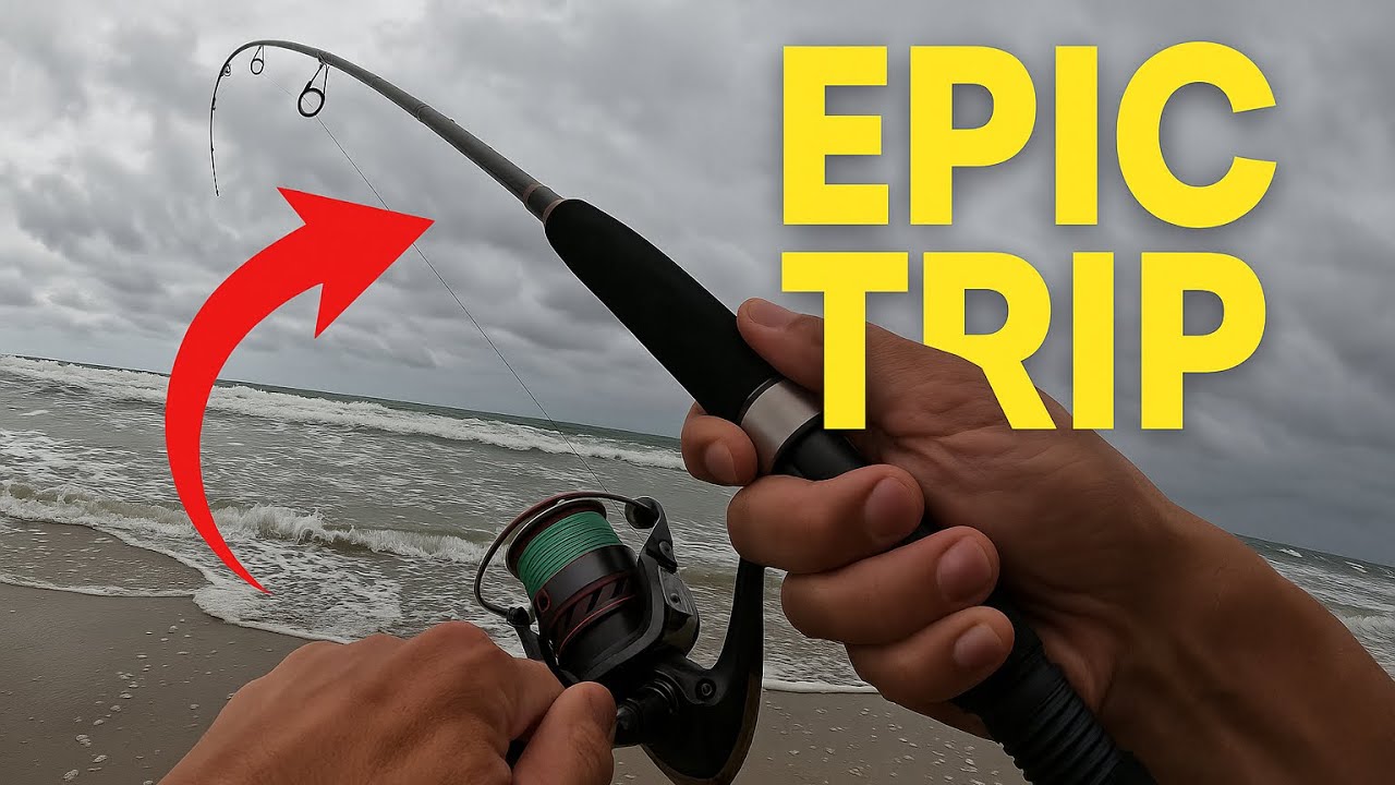 INSANE 3-Day Surf Fishing Adventure! Halibut, Perch & Spotfin Croaker!