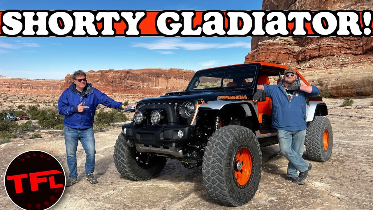 We Drive The Jeep Bob Concept: A Stubby Gladiator With a Crazy Backstory!