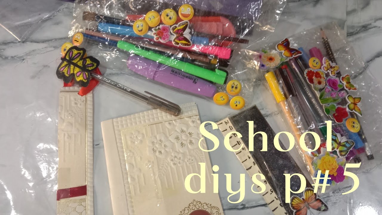 School supplies part#5/video