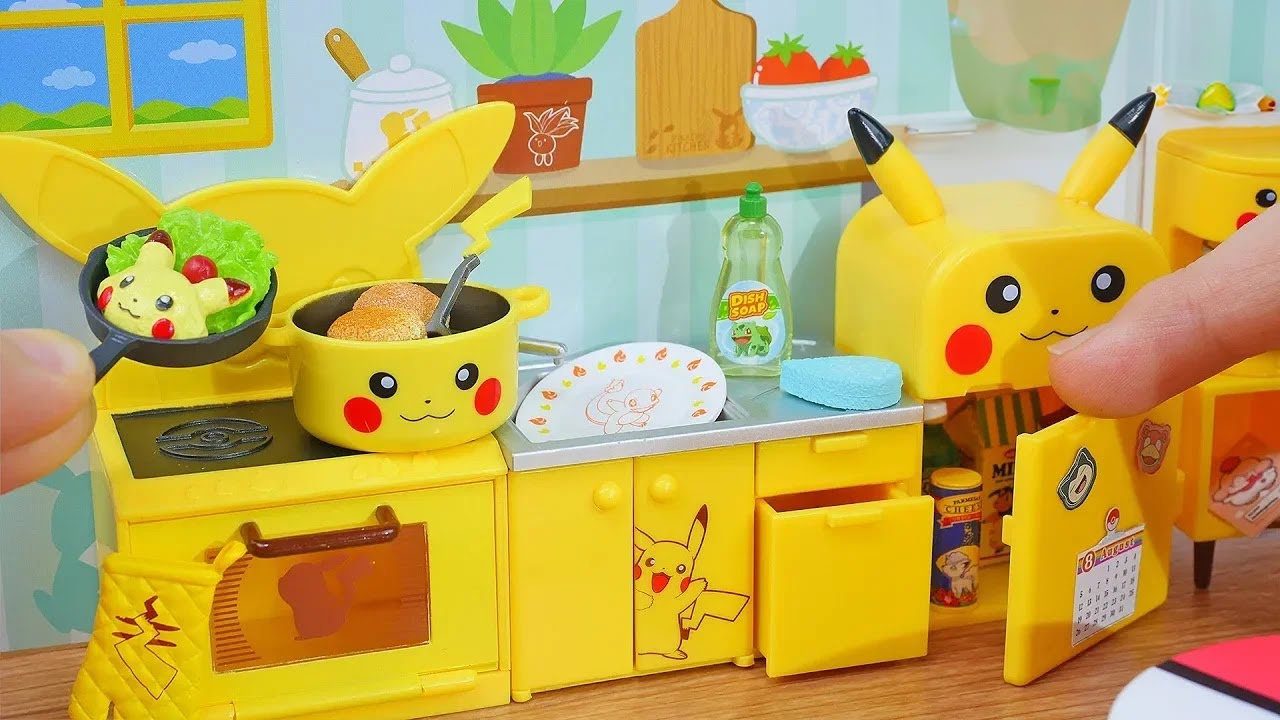 Miniature Pikachu Kitchen