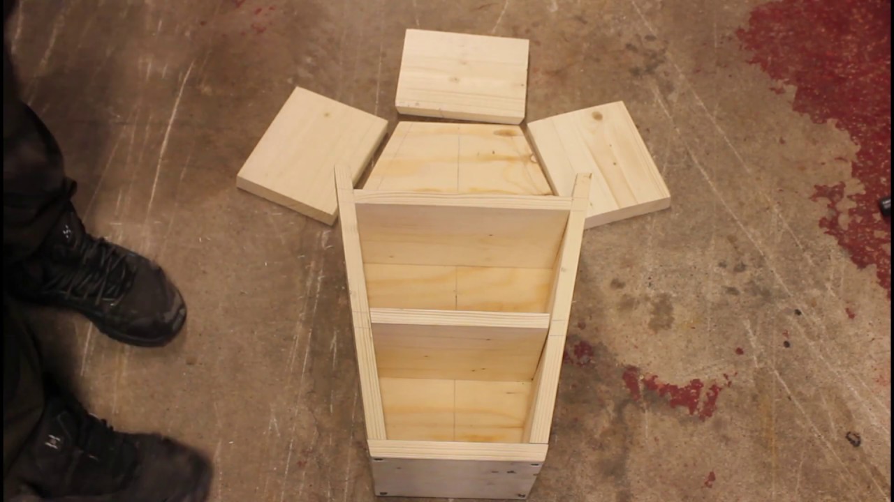 DIY Coffin Shelf