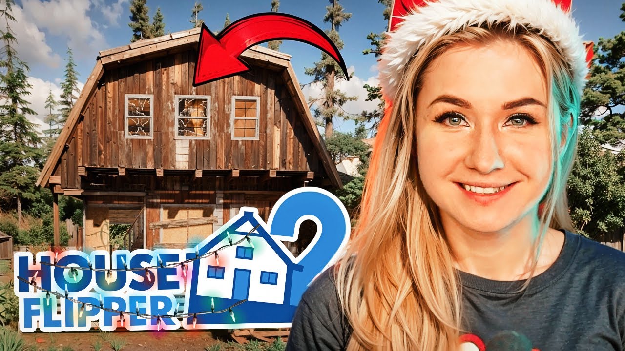 Новогодний ремонт домика в лесу с Олегом Брейном // HOUSE FLIPPER 2