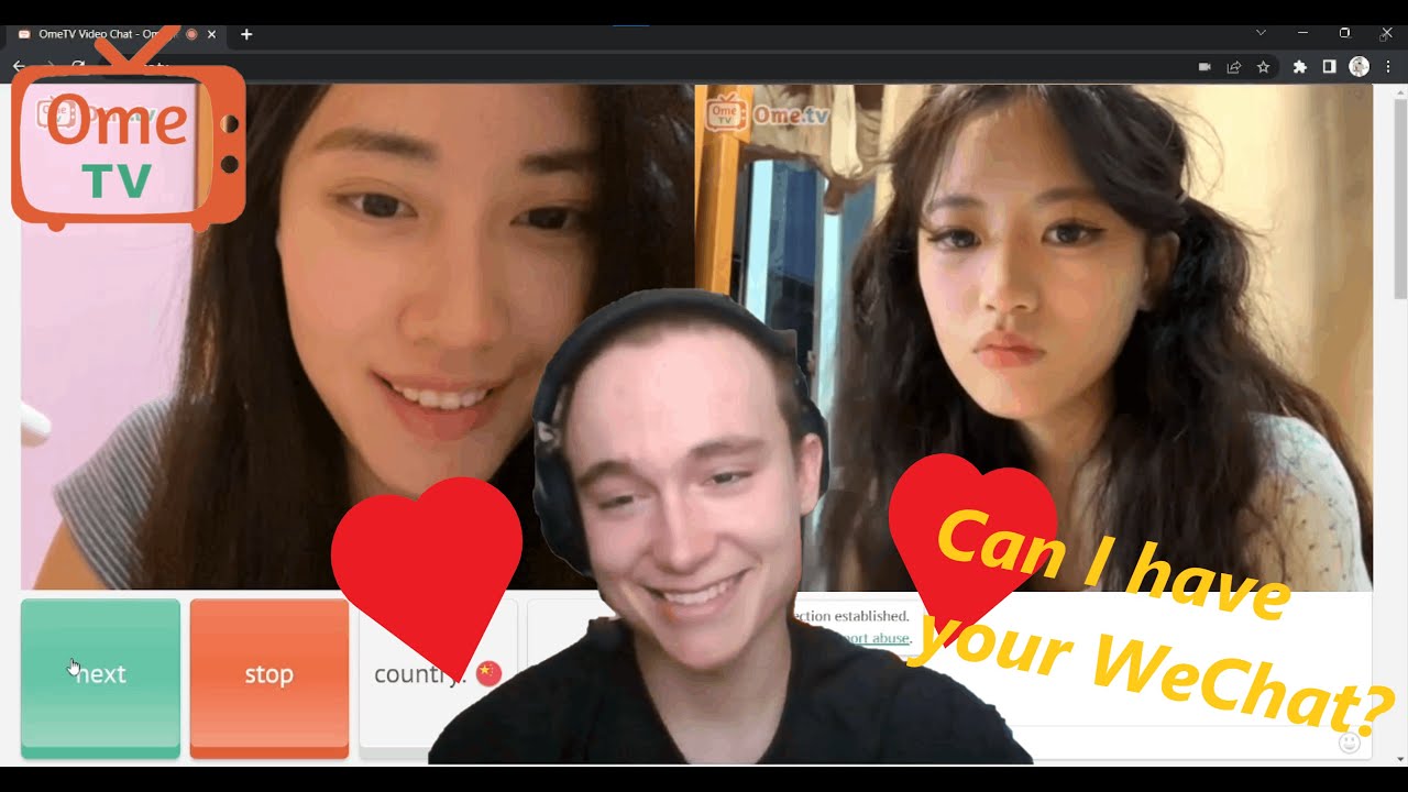 Spitting Chinese with girls 🤭