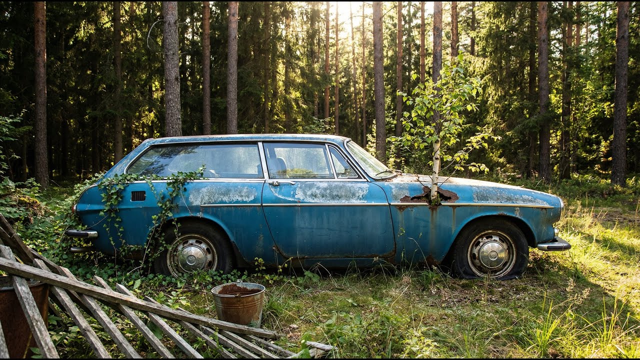 ASMR Car Restoration | 1967 Volvo P1800 ES Patina’d Restoration | From Abandoned To New