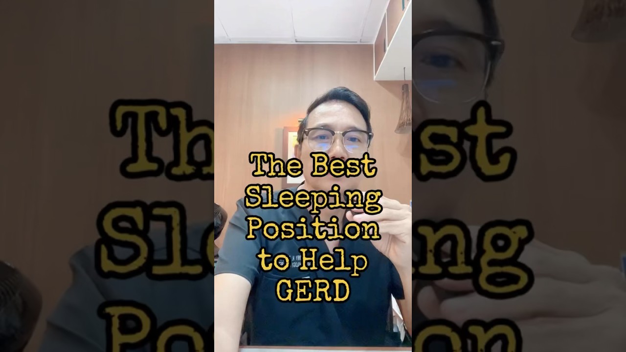 The Best Sleeping Position To help GERD Symptoms #gerd #docgerrytan #endocrinologist