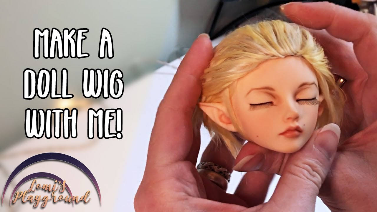 Make a BJD wig with me!