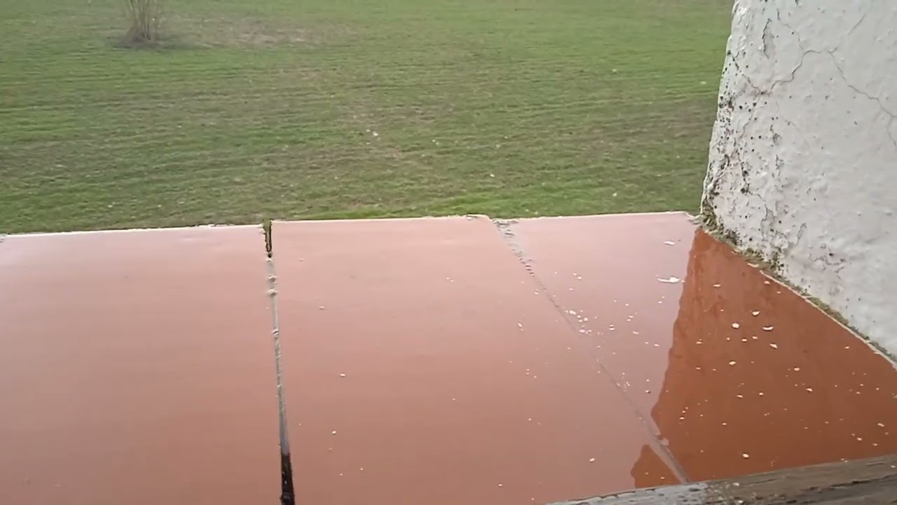 2 parte de la tormenta invernal de viento y lluvia en Manzanares (C. real) 2 Febrero 2026