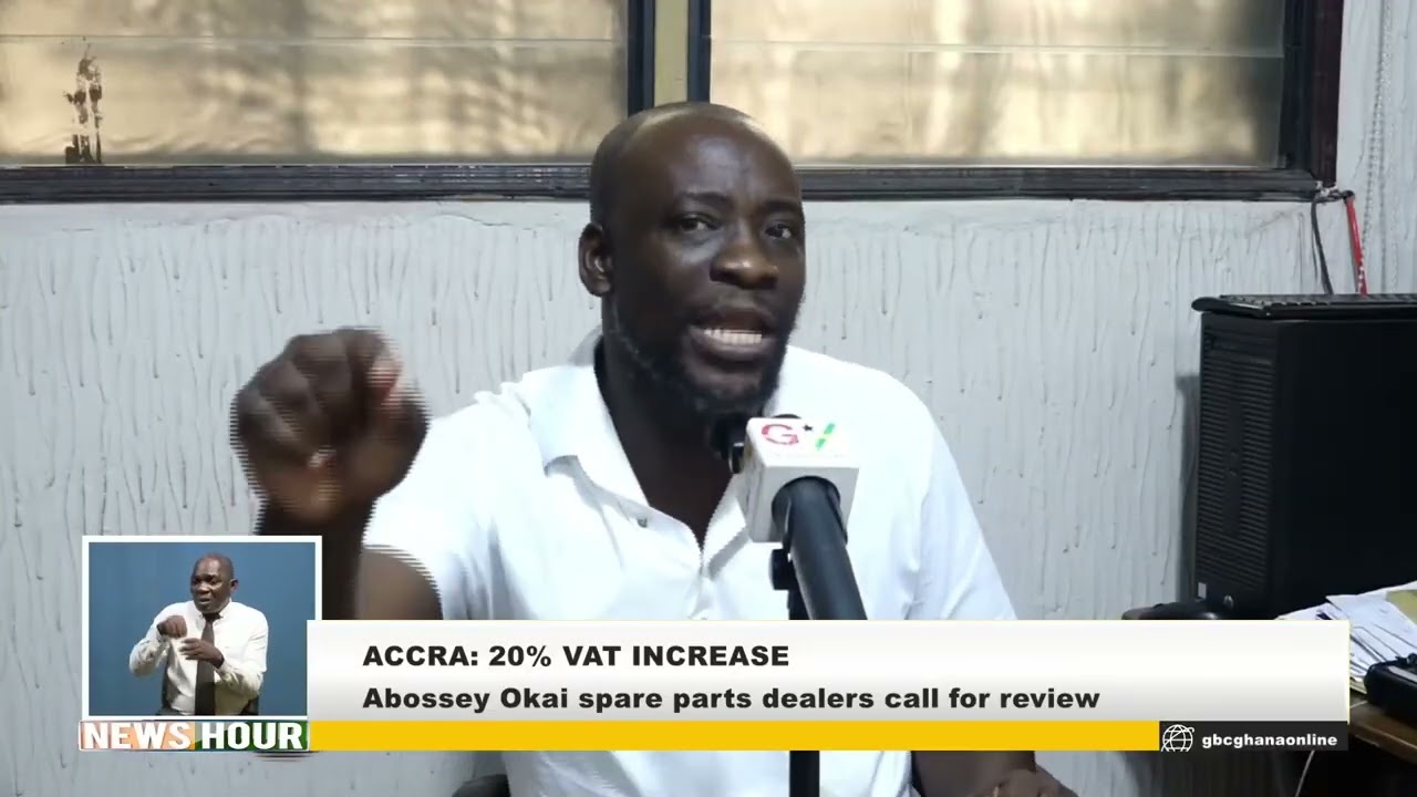 The Abossey Okai Spare Parts Dealers Association has asked gov't  to urgently review the new VAT